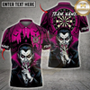 Maxcorners Halloween Darts Shirt Vampire, Dartboard, Haunted Castle and Bats Multi Options Personalized Name, Team Name Unisex 3D Shirt (5 Colors)