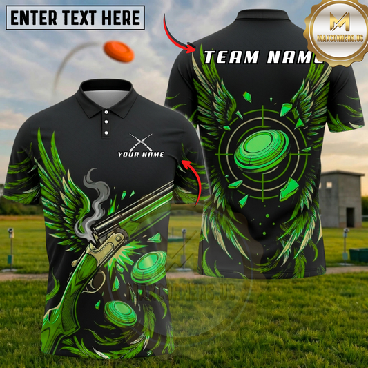 Maxcorners And To Dust You Shall Return Shotgun Clay Trap Shooting Multicolor Options Personalized Name, Team Name 3D Shirt (6 Colors)