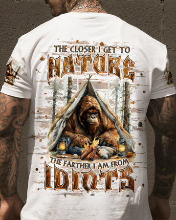 Maxcorners The Closer I Get To Nature Bigfoot All Over Print LM2101