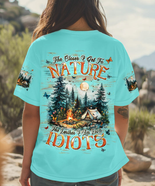 Maxcorners The Closer I Get To Nature All Over Print LM2101