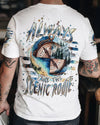 Maxcorners Always Take The Scenic Route Compass All Over Print LM2101