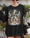 Maxcorners Welcome To Our Campsite Christmas Gnome All Over Print LM2101
