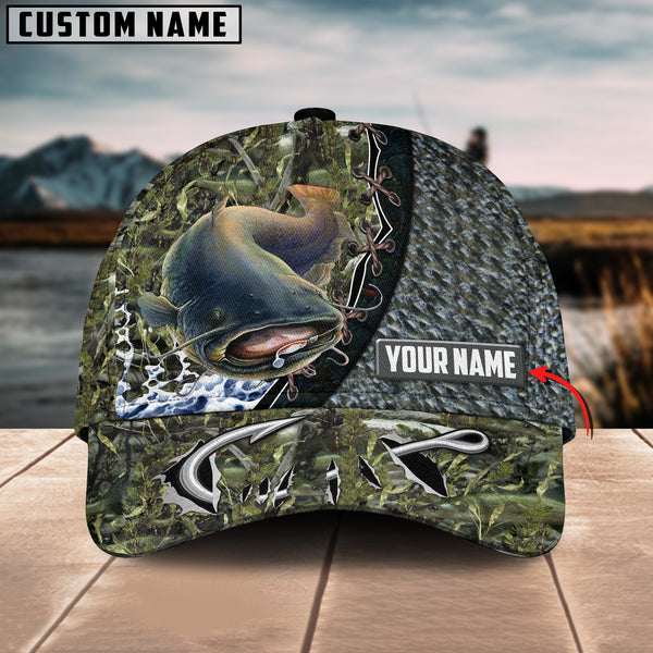 Maxcorners Catfish Fishing Personalized Cap