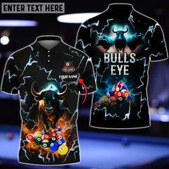 Maxcorners Bullseye 8 Ball Customized 3D Print Shirt
