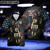 Maxcorners Billiards 8 Balls Shut Up And Shoot Personalized Name Hawaiian Shirt