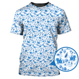 Maxcorners Dachshund Golf Shirt For Golfer, Pattern Golf Shirt, Dog Golf Shirt, Funny Golf Shirt For Men