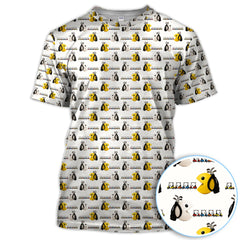 Maxcorners Cute Golf Cart Polos For Men, Funny Pattern Golf Shirt, Golf Gift For Golfer