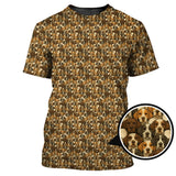 Maxcorners Pointer Golf Polos For Men, Pattern Golf Shirt, Dog Golf Shirt, Golf Gift For Golfers