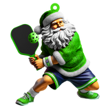 Maxcorners Personalized Pickleball Ornaments, Santa Pickleball, Pickleball Christmas Gift