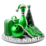 Maxcorners Custom Bowling Shoes, Custom Bowling Shoes Ornaments For Bowling Lovers