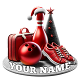 Maxcorners Custom Bowling Shoes, Custom Bowling Shoes Ornaments For Bowling Lovers