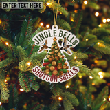 Maxcorners Shotgun Shell Christmas Tree Flying Ducks Ornament