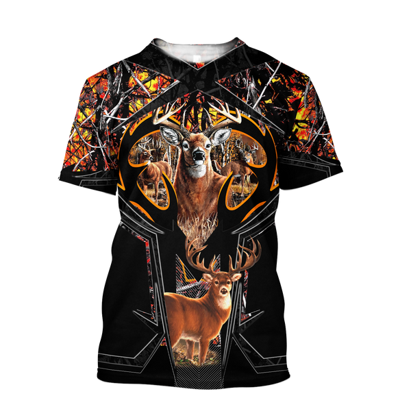 Max Corner Amazing Camo Pattern 1 Deer Hunting 3D All Over Printed Shirts Gift For Hunter