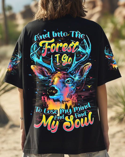 Maxcorners And Into The Forest I Go Deer All Over Print LM1601