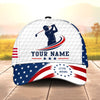 Maxcorners Cool Swing 3D Golf Personalized Name Cap