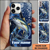 Maxcorners Fishing Phone Case Floral Coastal Adventure Custom Name Phone Case