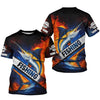 Maxcorners Swordfish Logo Fishing UPF Shirts, Long Sleeve Fishing Shirts, Hooded Fishing Shirt