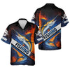Maxcorners Swordfish Logo Fishing UPF Shirts, Long Sleeve Fishing Shirts, Hooded Fishing Shirt
