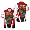 Maxcorners Master Strike, UPF Fishing Shirts, Breathable Long Sleeve Shirt, Hooded Shirt, Custom Fishing Shirt
