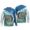 Maxcorners Livin The Reel Life, Fishing UPF Shirts, Men Jersey, Best Fishing Gifts, Men Long Sleeve Shirt