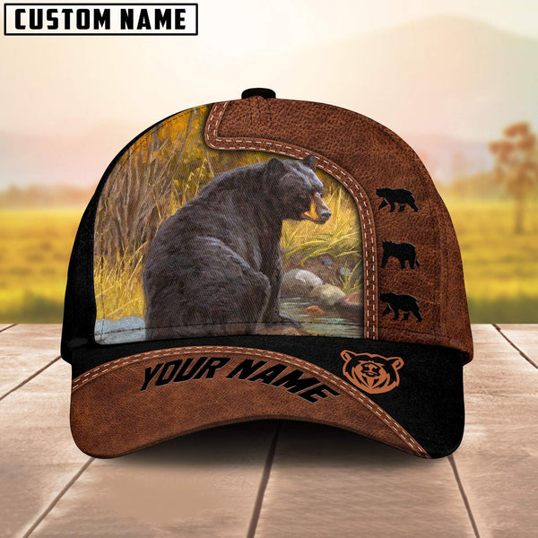 Maxcorners Bear Hunting Classic Personalized Cap