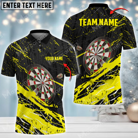 Maxcorners Style Darts Multicolor Option Personalized Your Name 3D Shirt