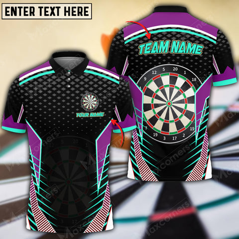 Maxcorners Darts Personalized Your Name, Team Name 3D Shirt