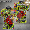 Maxcorners Darts Angry Bull Middle Finger That's Some Bullshit Paint Splatter Multi Options Personalized Name, Team Name Unisex 3D Shirt (5 Colors)