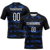 Maxcorners Custom Black White Camo Shape Sublimation Volleyball Uniform Jersey LM2605