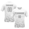 Maxcorners Custom White Black Geometric Shape Dynamic Sublimation Volleyball Uniform Jersey LM2605