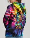Maxcorners Wild Soul Compass Tie Dye All Over Print LM2101