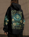Maxcorners Get Lost Find Yourself Compass All Over Print LM2101