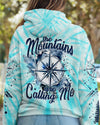 Maxcorners The Mountains Are Calling Me Compass Tie Dye All Over Print LM2101