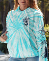 Maxcorners The Mountains Are Calling Me Compass Tie Dye All Over Print LM2101