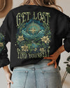 Maxcorners Get Lost Find Yourself Compass All Over Print LM2101