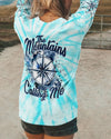 Maxcorners The Mountains Are Calling Me Compass Tie Dye All Over Print LM2101