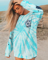 Maxcorners The Mountains Are Calling Me Compass Tie Dye All Over Print LM2101