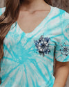 Maxcorners The Mountains Are Calling Me Compass Tie Dye All Over Print LM2101