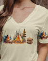 Maxcorners Camping Kinda Girl All Over Print LM2101