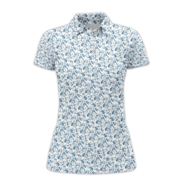 Maxcorners Funny Pattern Golf Shirt, Crazy Golf Shirt For Golfer, Golf Gift For Men