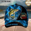 Maxcorners Reel Cool Daddy Lightning Customized Name Fishing Cap