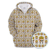 Maxcorners Funny Pattern Golf Shirt For Men, Christmas Golf Shirt, Golf Gift For Golfer