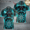 Maxcorners Darts Dark Beast Electric Dartboard Multiple Options Personalized Name, Team Name 3D Shirt