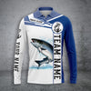 Maxcorners Chinook Salmon Fishing Customize Name 3D Shirts