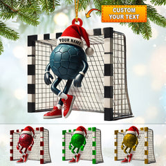 Maxcorners Goalkeeper Home Decor Christmas Ornament, Personalized Ornament 2D Flat LM2211