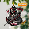 Maxcorners Death Archery Ornament, Personalized Ornament 2D Flat LM2211