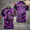 Maxcorners Darts Mystic Dragon Energy Orb Multiple Options Personalized Name, Team Name 3D Shirt