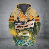 Maxcorners Striped Bass Fishing -3d Full Print
