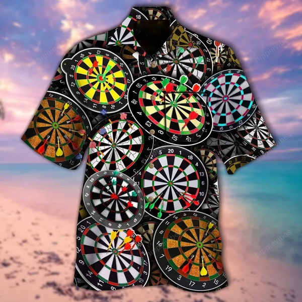 MaxCorners Darts  Don'T Need Therapy I Just Need To Play Hawaiian Shirt