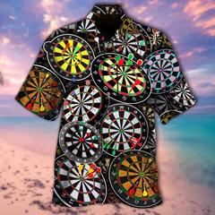 MaxCorners Darts  Don'T Need Therapy I Just Need To Play Hawaiian Shirt